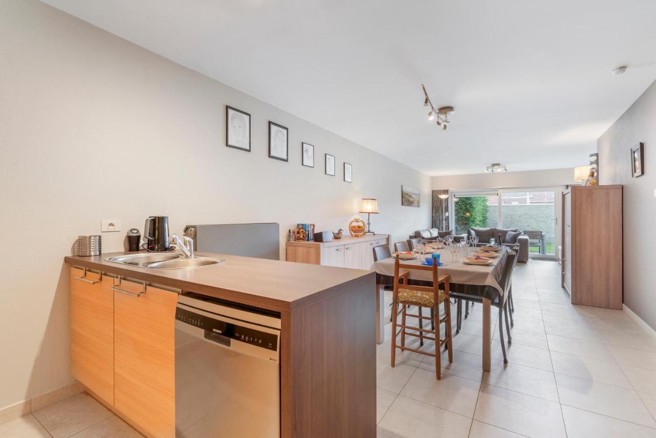 Luxury Apartment With Garden Close To The Beach Ostende Kültér fotó