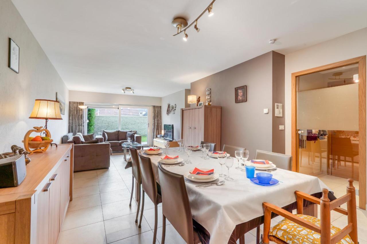 Luxury Apartment With Garden Close To The Beach Ostende Kültér fotó