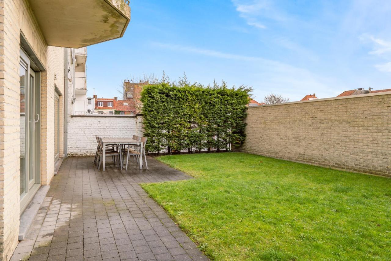 Luxury Apartment With Garden Close To The Beach Ostende Kültér fotó