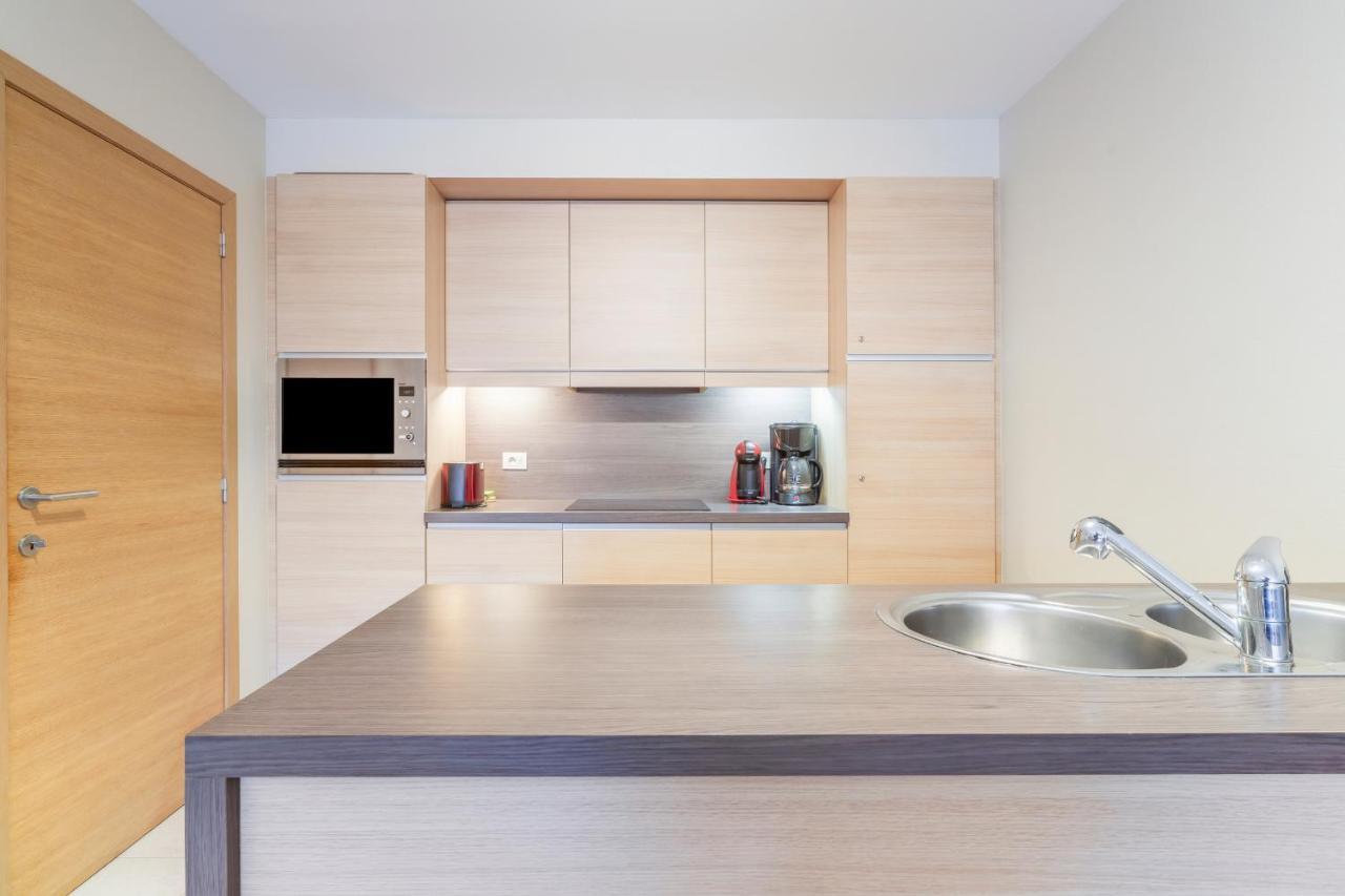 Luxury Apartment With Garden Close To The Beach Ostende Kültér fotó