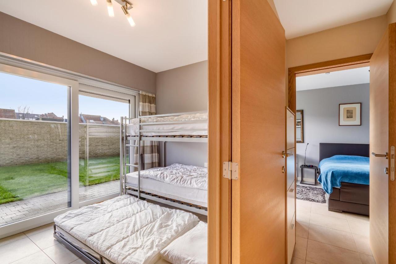Luxury Apartment With Garden Close To The Beach Ostende Kültér fotó